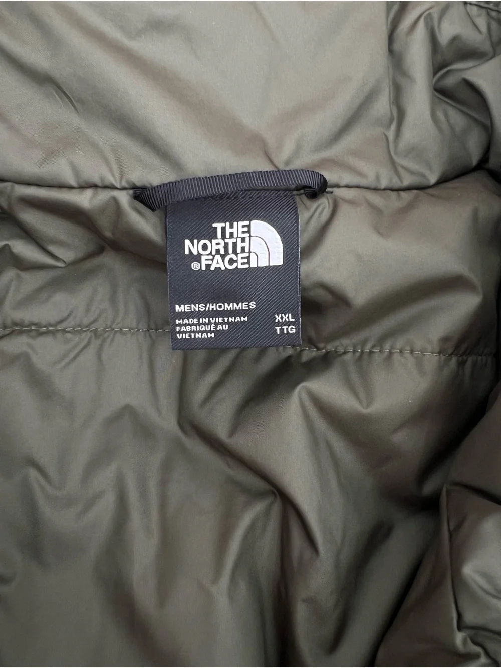 The North Face Men's XXL Carto Tri-Climate Jacket Parka Burnt Ochre Green